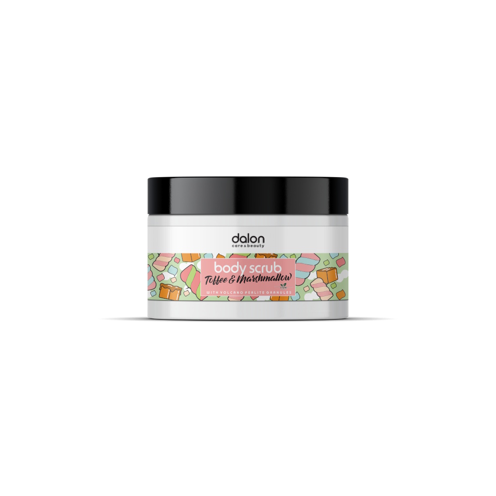 DALON BODY SCRUB TOFFEE & MARSHMALLOW 500ML