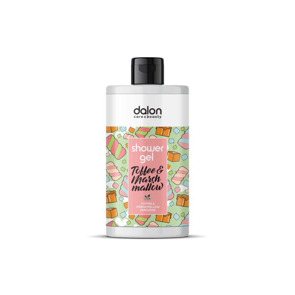 DALON SHOWER GEL TOFFEE & MARSHMALLOW 500ML