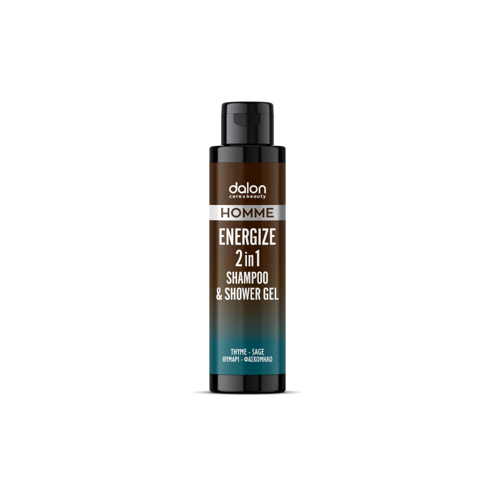 DALON HOMME ENERGIZE 2IN1 SHAMPOO & SHOWER GEL 100ML