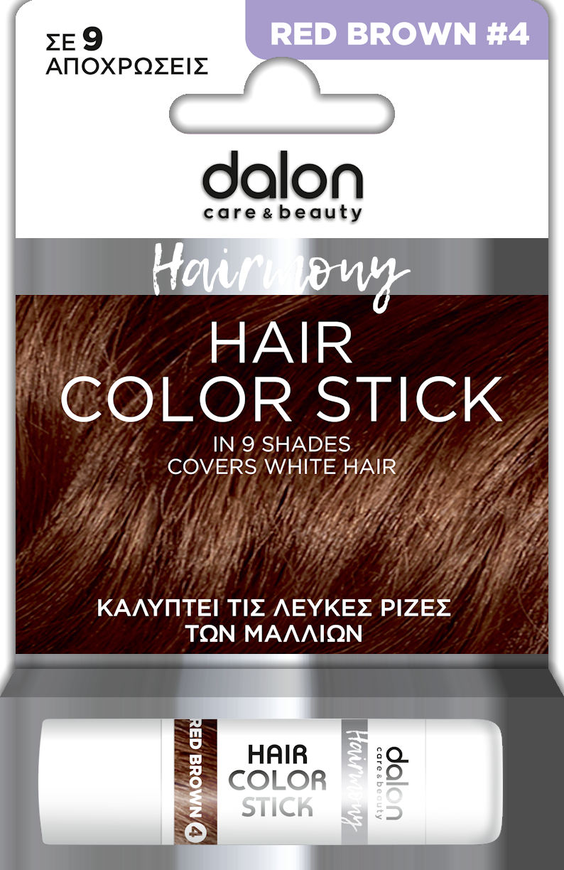 DALON HAIRMONY HAIR COLOR STICK RED BROWN